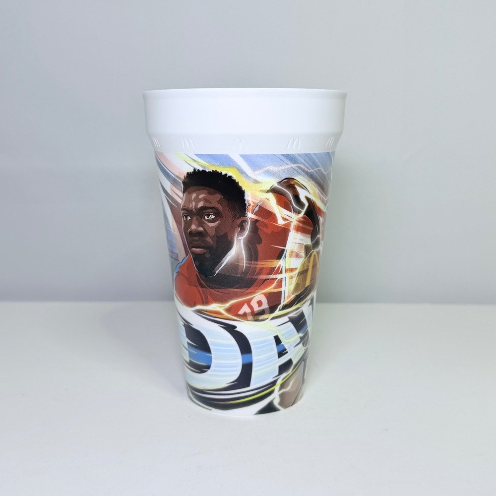 McDonalds 2022 FIFA World Cup Alphonso Davies Canada Soccer Plastic Cup Souvenir